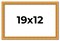 19x12 Solid Wood Antique Picture Frame with UV-Resistant Acrylic & Acid-Free Backing, Available in 4 Finishes: Bronze, Gold, Silver, and Gold with Black